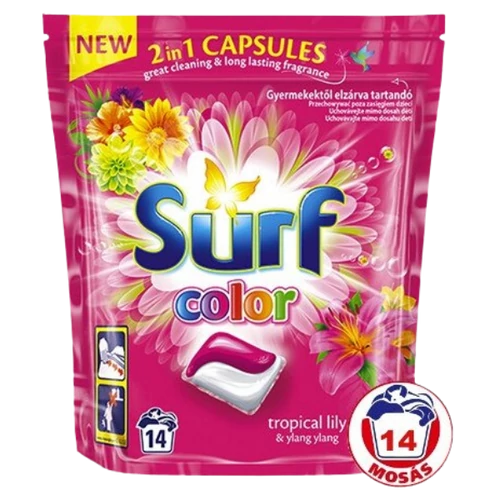 Surf Duokapszula 14db Tropical 0,31l
