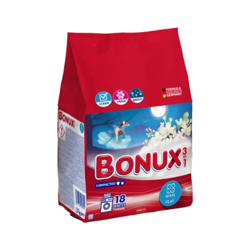 Bonux mosópor 1,17kg Lilac 18 mosás
