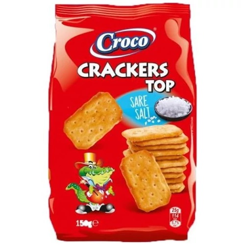 CROCO TOP kréker 150g sós