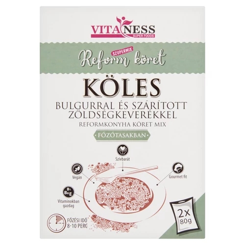 Paco Vitaness Köles 2x80g bulgurral és száritott zöldségkeverékkel