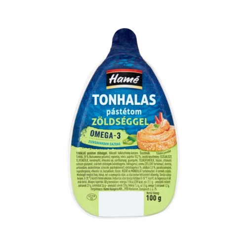 Hamé tonhalas krém zöldséggel 100g