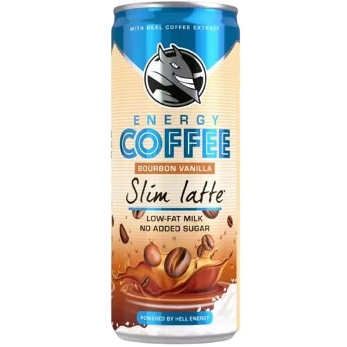 Hell Energy Coffee 250ml Slim Latte kávés tejital