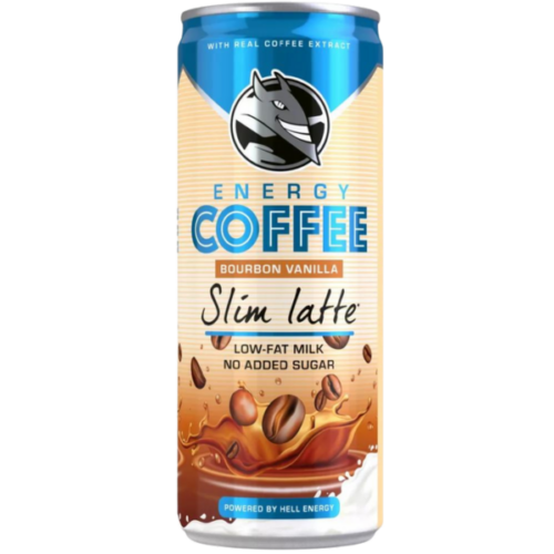 Hell Energy Coffee 250ml Slim Latte kávés tejital