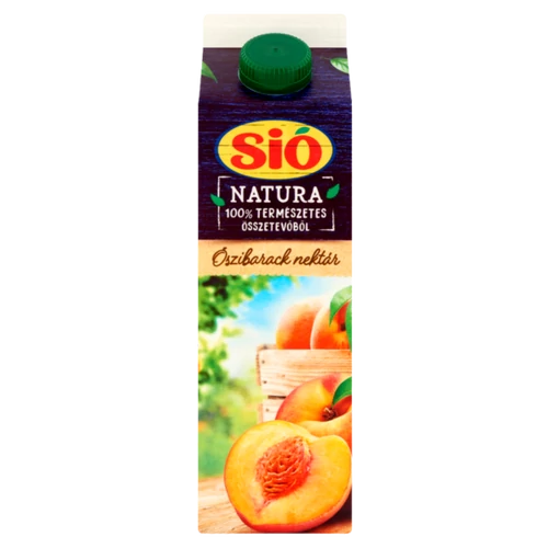 Sió 1l Natura Öszibarack nektár 50%