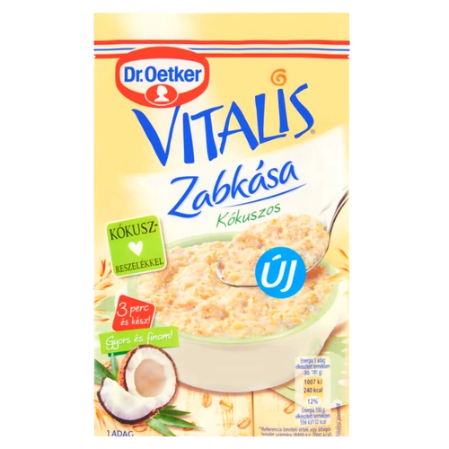 Dr.Oetker Vitalis Zabkása kókuszos 56g