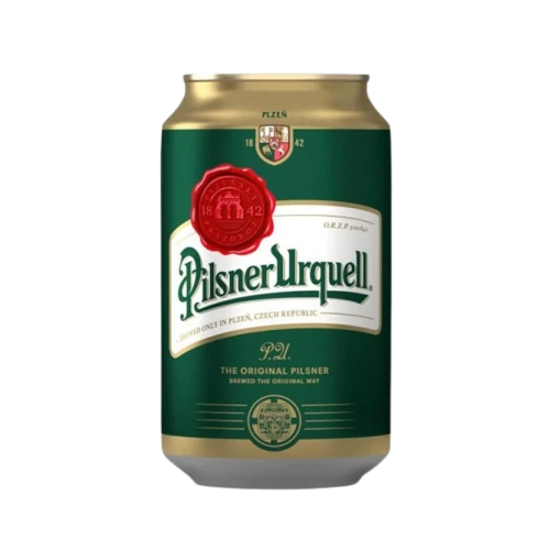 Pilsner Urquell 0,33l dobozos sör 4,4% DRS