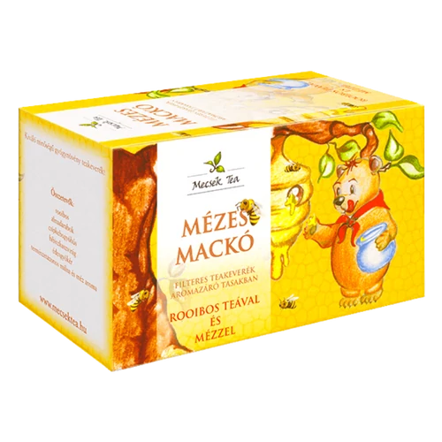 Mecsek Mézes Mackó tea rooibossal és mézzel 20x1,5g