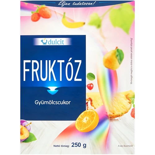 Fruktóz gyümölcscukor 250g