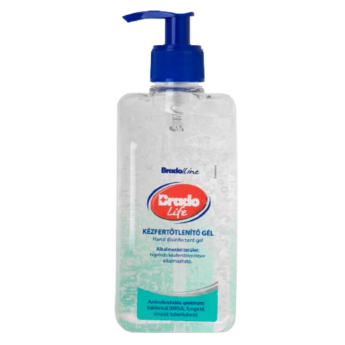 Bradolife 500ml kézfertötlenítö gél