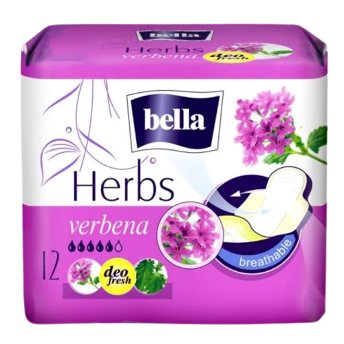 Bella Herbs egészségügyi betét Vasfű 12db-os