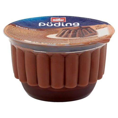 Müller puding csoki csoki öntettel 450g