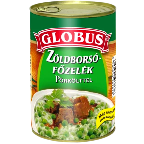 Globus Zöldborsó fözelék pörkölttel 400g