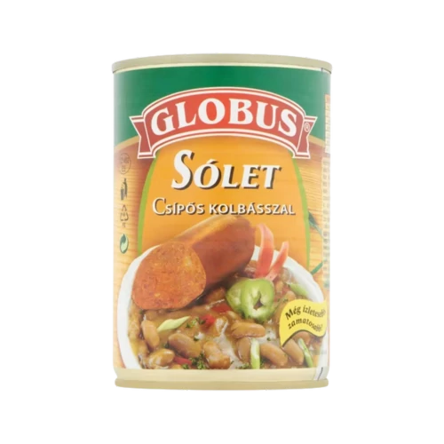 Globus Sólet csípöskolbásszal 400g