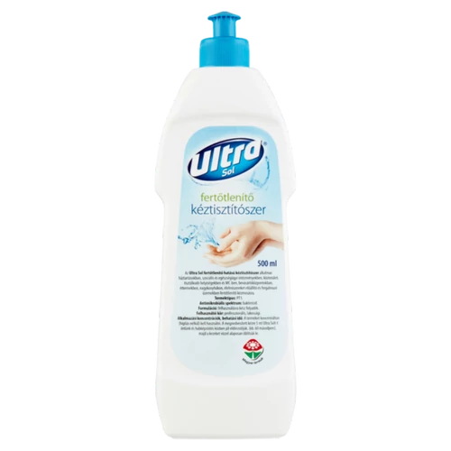 Ultra Sol fertötlenítö hatású kéztisztító 0,5l