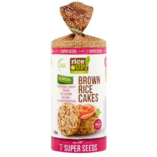 Rice Up 120g szelet 7szupermagvas, gluténmentes vegán