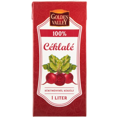 Szobi Golden Valley Céklalé 1l 100% dobozos