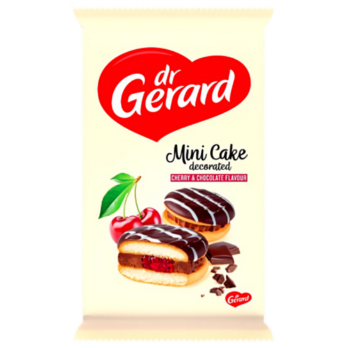 Dr.Gerard 165g tortácska, cseresznye és csokoládé ízü kr.tt. piskóta