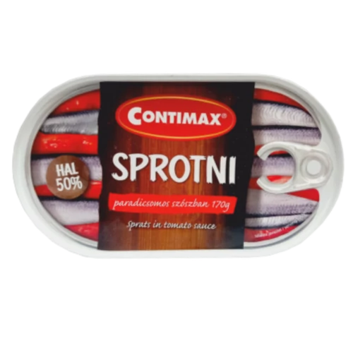 Contimax sprotni paradicsomos szószban 170g