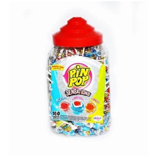 Pin Pop nyalóka+rágó 17g Sensations