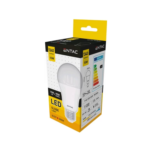 Entac Led gömb 15W/E27 (91W)