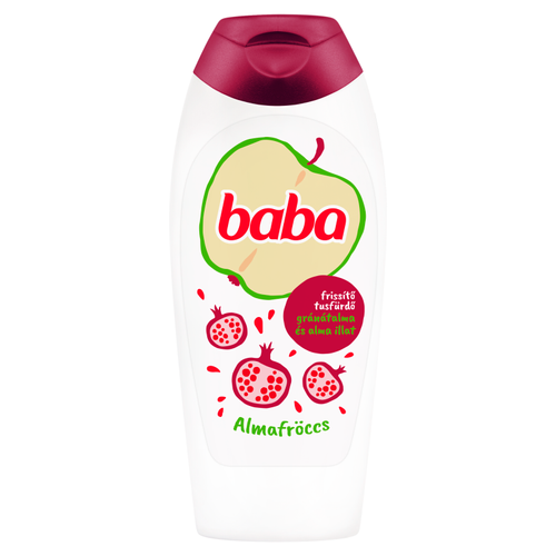 Baba tusfürdő 400ml Alma&amp;Gránátalma