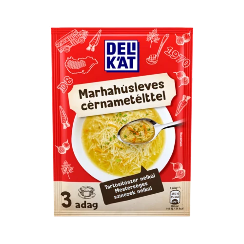 Delikát Marhahúsleves cérnametélttel 73g