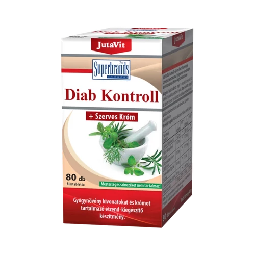 JutaVit DiabKontroll tabletta 80db