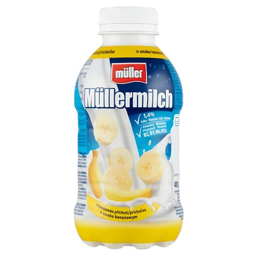 Müller tej 400g banán