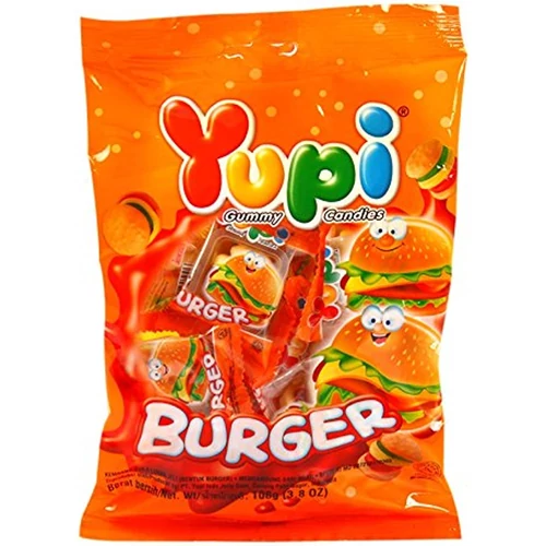 Yupi Miniburger gumicukor 8g