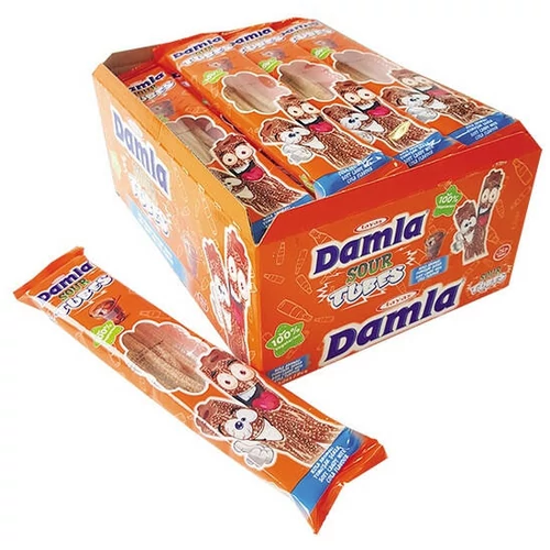 Damla Sour Tubes  Kóla ízű gumicukor35g