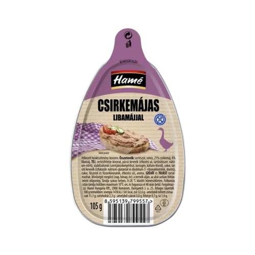 Hamé csirkemájas libamájjal 105g