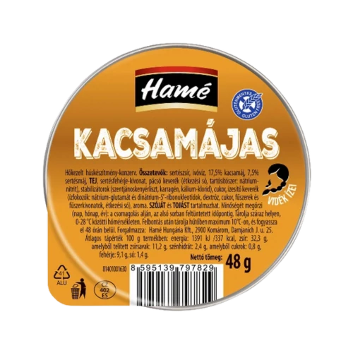Hamé kacsamájas 48g