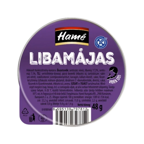 Hamé libamájas 48g