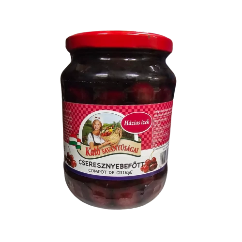 Kató cseresznyebefőtt, magos 720ml