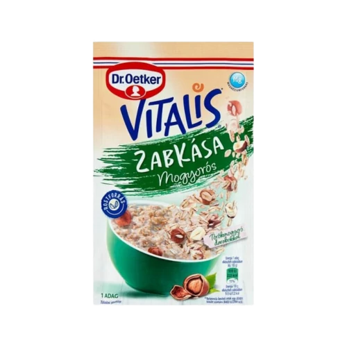 Dr.Oetker Vitalis zabkása mogyorós 58g