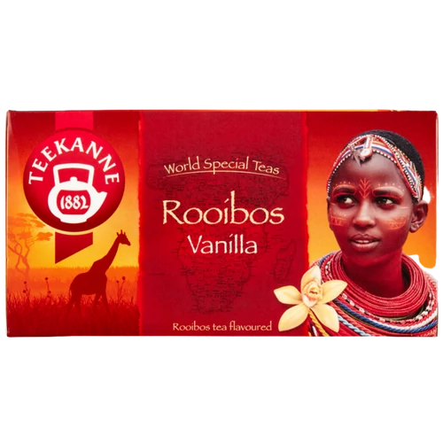 Teekanne 35g gyümölcstea Rooibos-Vanilla