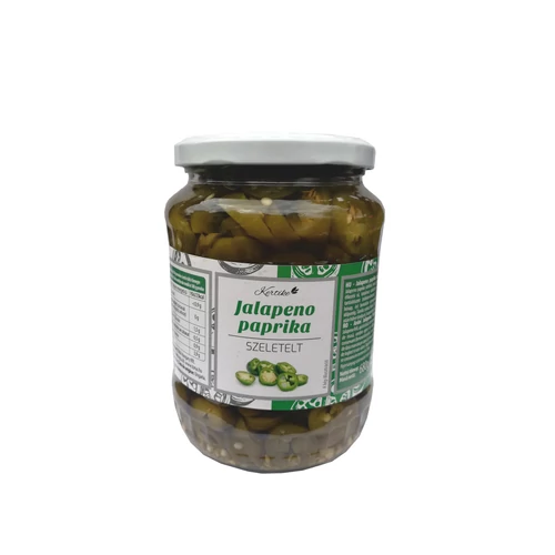 Kertike Jalapeno paprika szeletelt 680/380g