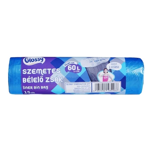 Glossy bélelő zsák 60l (15db/cs)