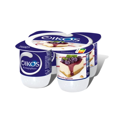 Oikos joghurt 4x125g áfonyás sajttorta
