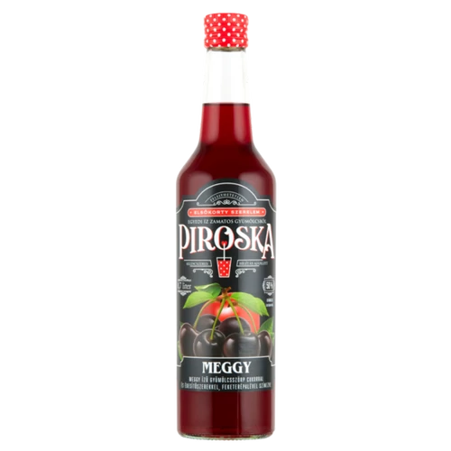 Piroska szörp 0,7l Meggy alma alapon