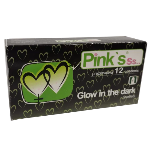 Pinksss 12db-os gumióvszer világítós