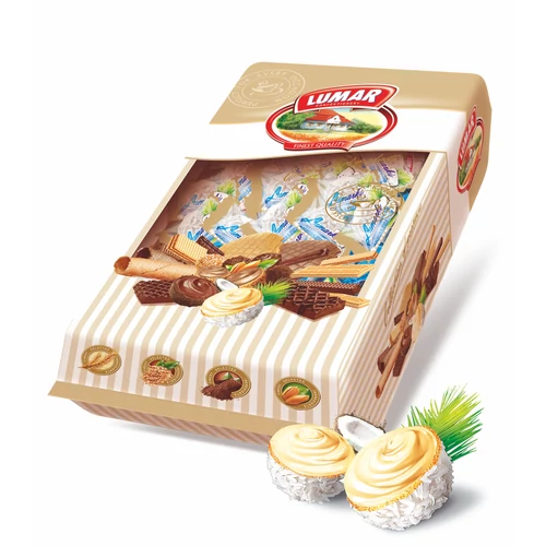 Lumarki kókusz kr.tt.ostyagolyók 1,2kg