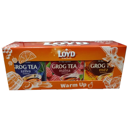 LOYD GROG Tea 90g Szilva-Málna-Méz