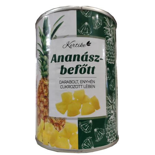 Kertike darabolt ananász 565g/340g