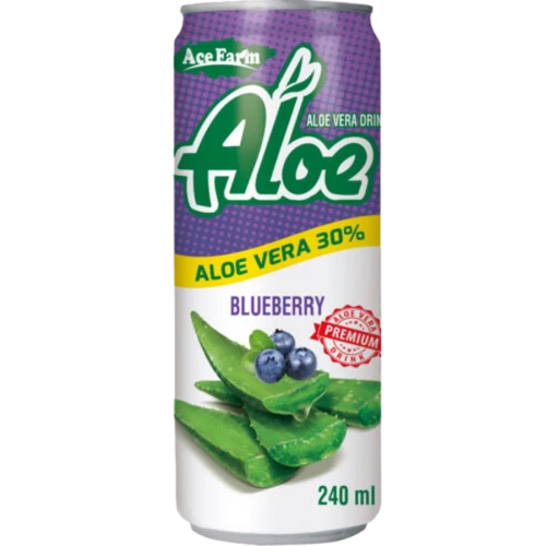 Aloe Vera rostos gyümölcsital áfonya ízű 240ml (AceFarm)