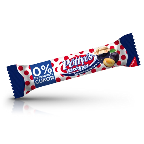 Pöttyös Túró Rudi 35g szilvás 0% cukor