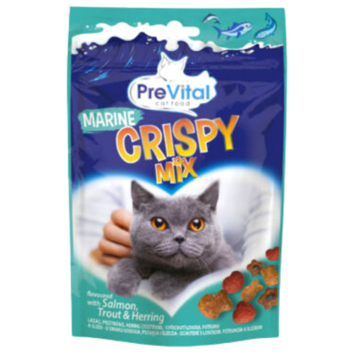 PreVital macska snack 60g marine crispy mix
