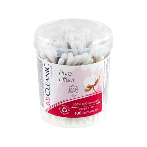 Cleanic Pure Effect fültisztító 100db kördobozos
