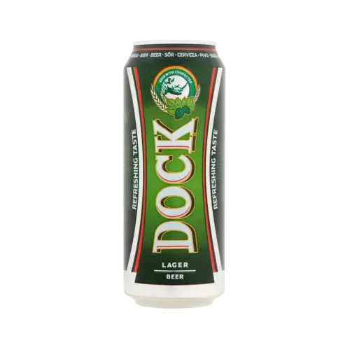 Dock sör 0,5l dobozos (4%)