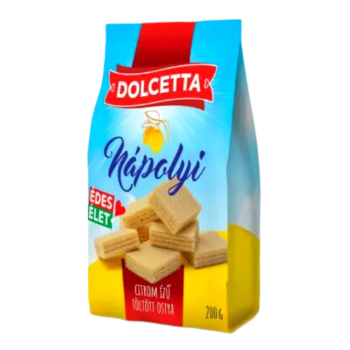 Dolcetta nápolyi 200g citromos ízű